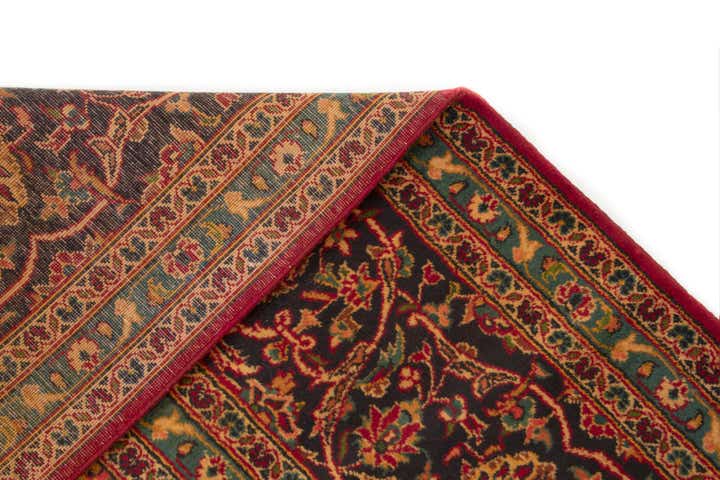 9' 11 x 13' 2 Hand Knotted Kashan Persian Wool Rug