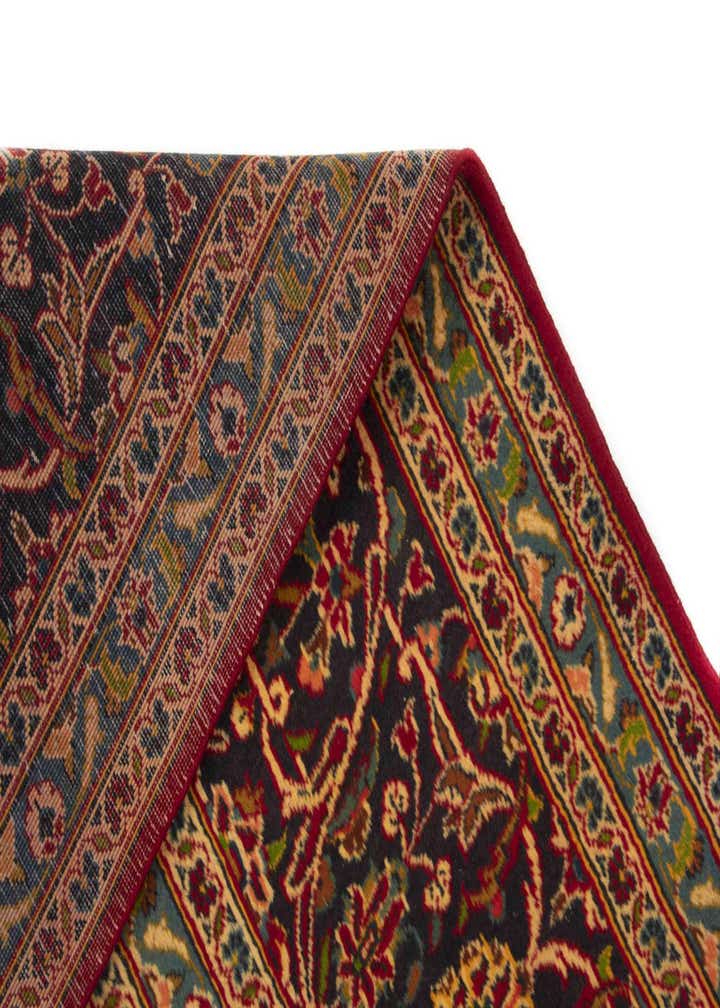 9' 11 x 13' 3 Hand Knotted Kashan Persian Rug