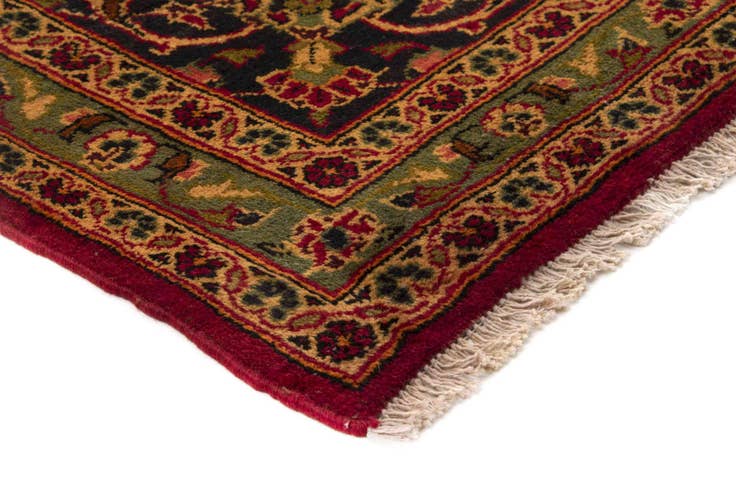 Detail image of 9' 7 x 13' 5 Hand Knotted Kashan Persian Wool Rug