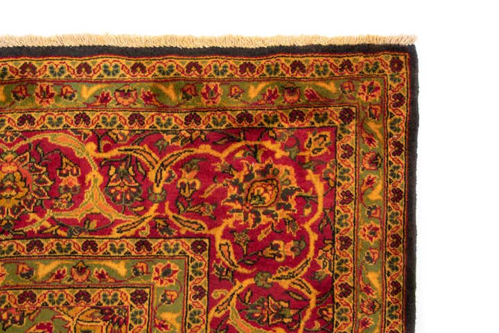 9' 10 x 13' 4 Hand Knotted Kashan Persian Wool Rug