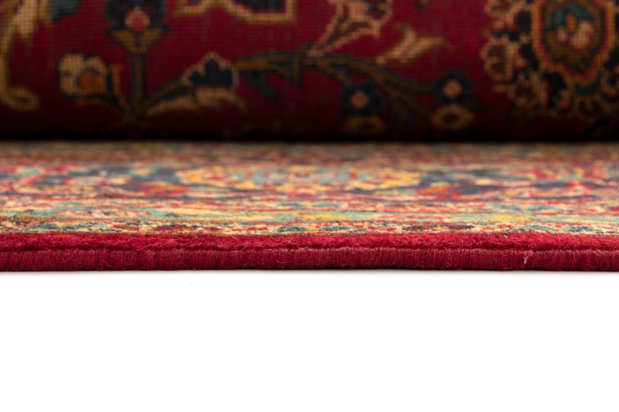 9' 5 x 12' 10 Hand Knotted Kashan Persian Rug