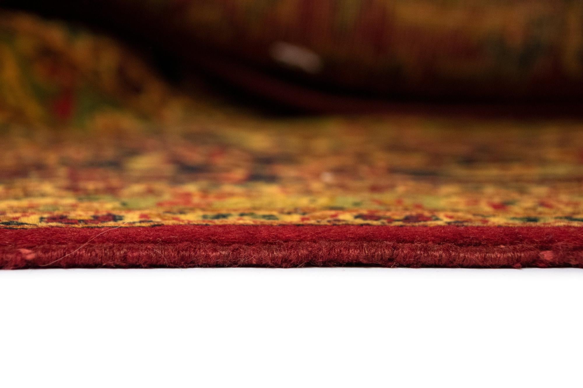 9' 5 x 14' 2 Hand Knotted Kashan Persian Wool Rug