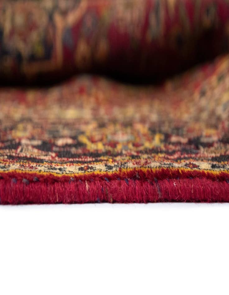 Detail image of 6' x 9' 7  Hand Knotted Kashan Persian Wool Rug