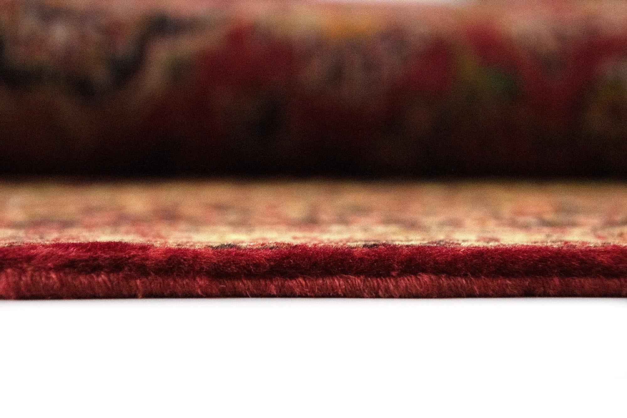 6' 8 x 9' 10 Hand Knotted Kashan Persian Wool Rug