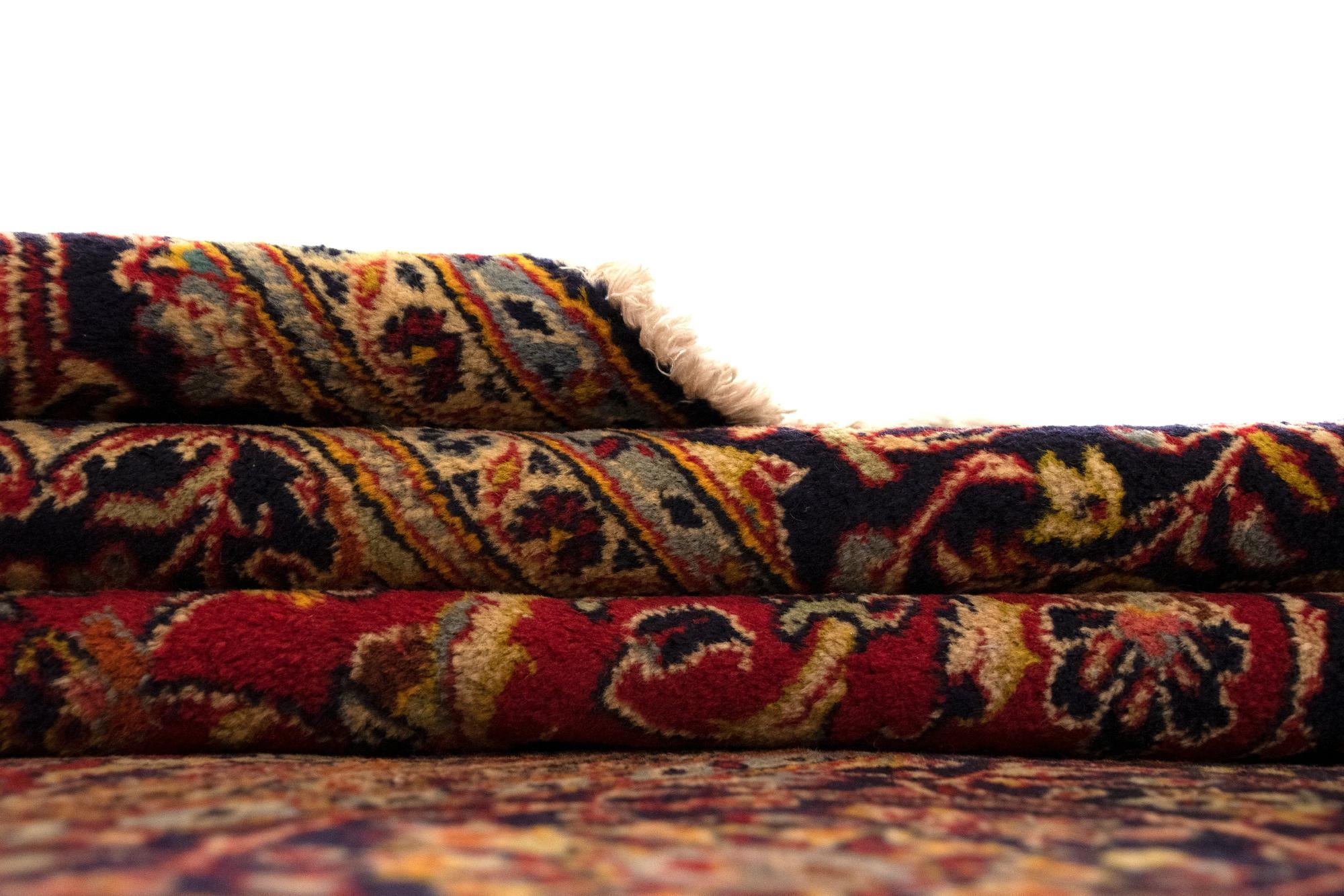 6' 6 x 9' 11 Kashan Wool Rug