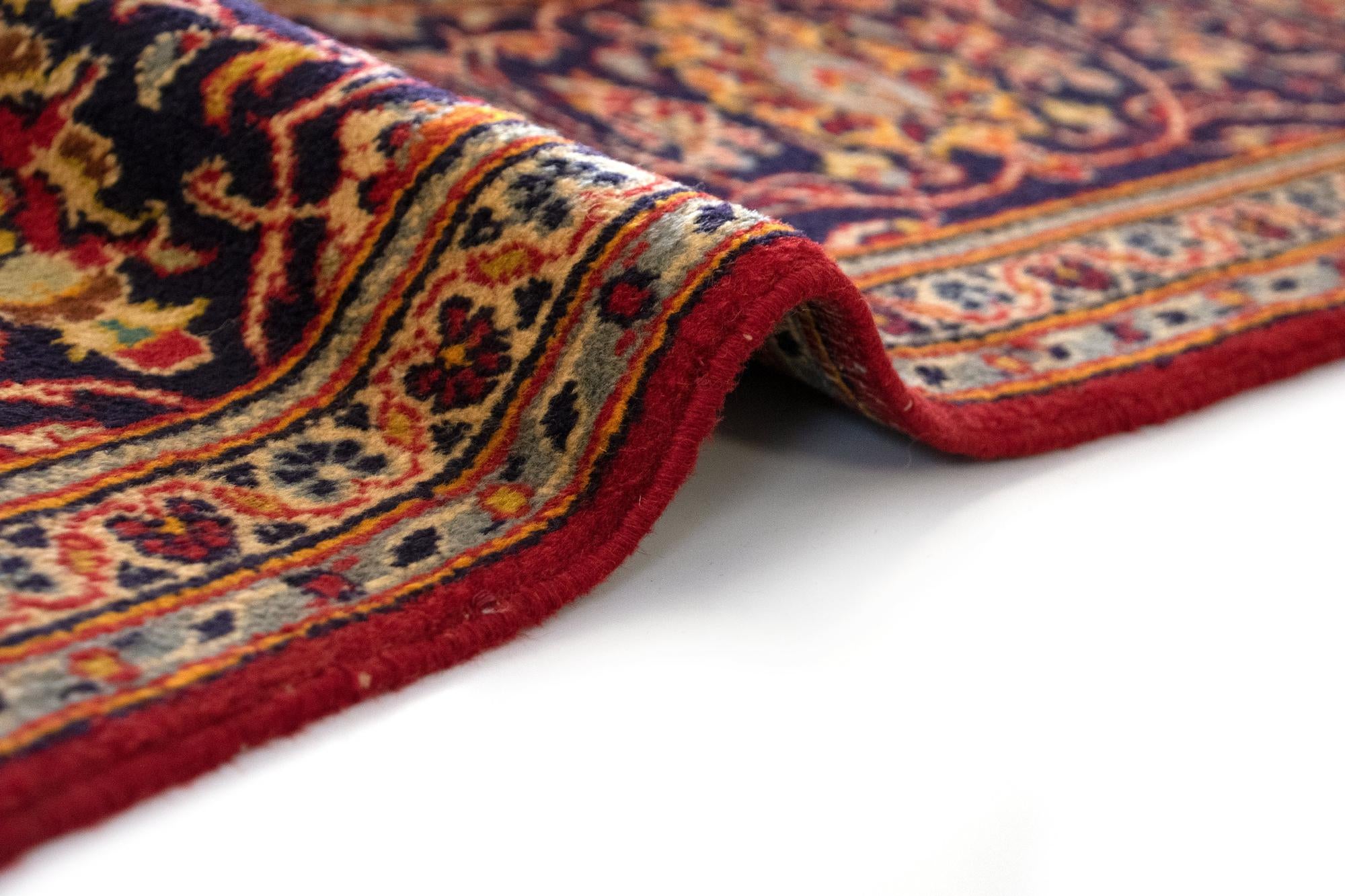 6' 6 x 9' 11 Kashan Wool Rug