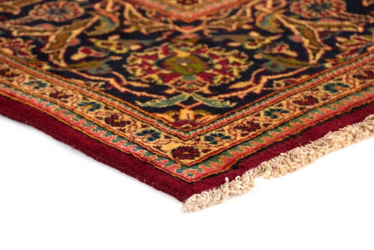 Detail image of 7' 10 x 12' Hand Knotted Kashan Persian Wool Rug