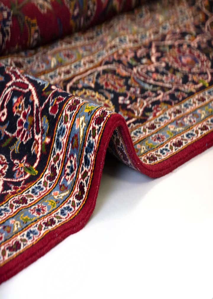 10' x 13' 6 Kashan Wool Rug