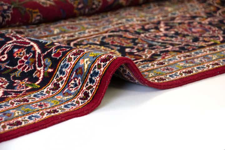 10' x 13' 6 Kashan Wool Rug