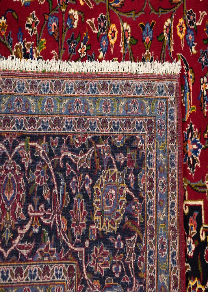 10' x 13' 6 Kashan Wool Rug