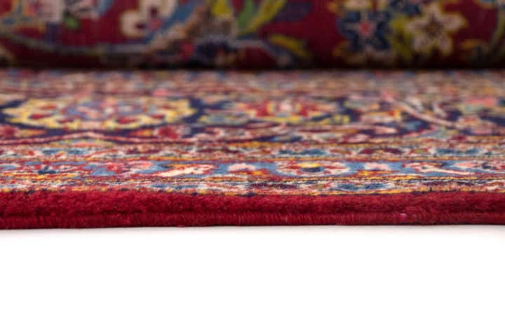 9' 9 x 14' 1 Hand Knotted Kashan Persian Wool Rug