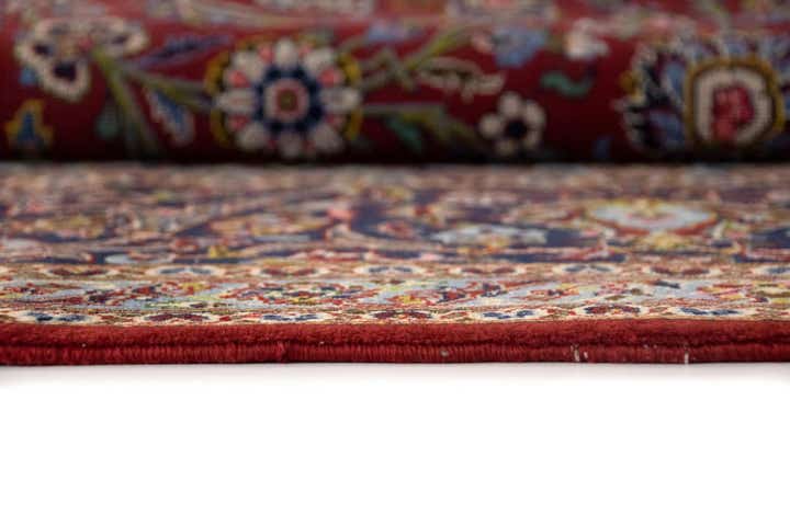 9' 10 x 13' 2 Hand Knotted Kashan Persian Rug