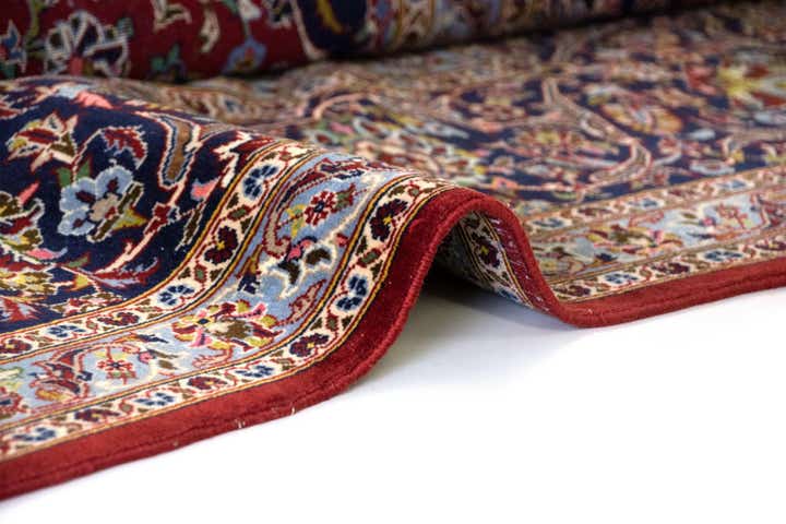 9' 10 x 13' 2 Hand Knotted Kashan Persian Rug