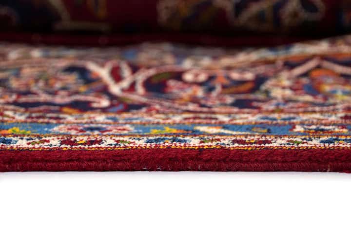 9' 10 x 13' 2 Hand Knotted Kashan Persian Wool Rug