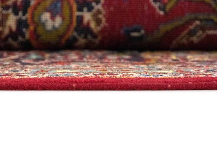 Detail image of 10' x 13' 10 Hand Knotted Kashan Persian Rug