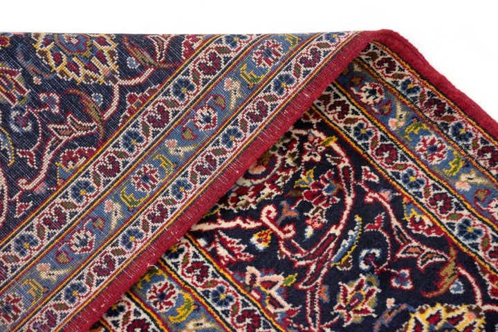 8' 3 x 11' 2 Hand Knotted Kashan Persian Rug