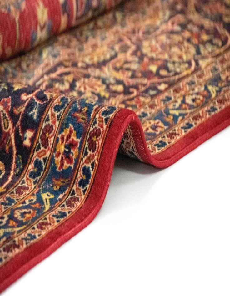 Detail image of 8' 1 x 11' 6 Kashan Wool Rug