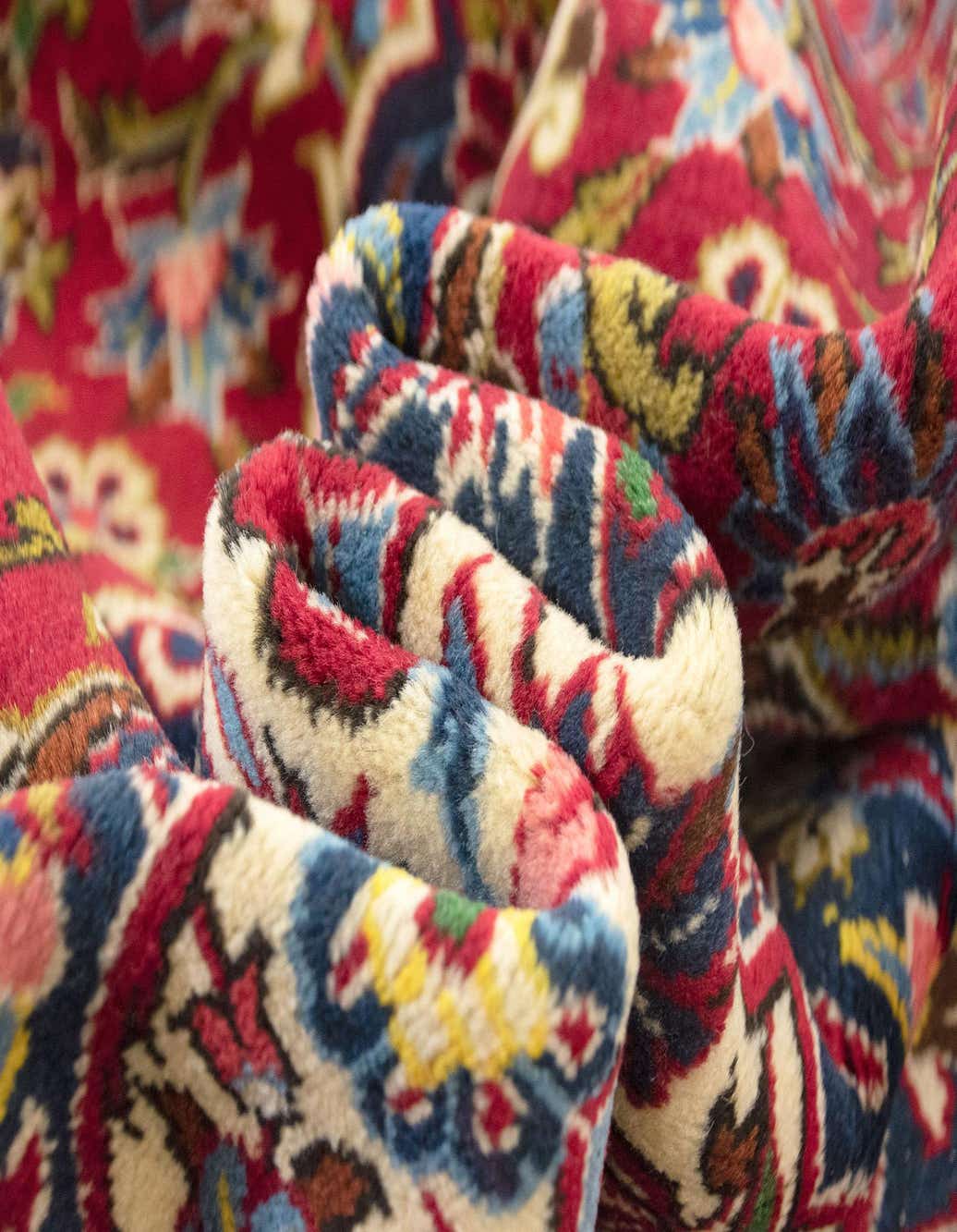 Detail image of 245cm x 350cm  Hand Knotted Kashan Persa Alfombra