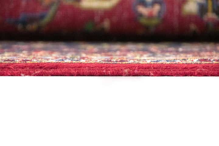 8' x 11' 4 Hand Knotted Kashan Persian Rug