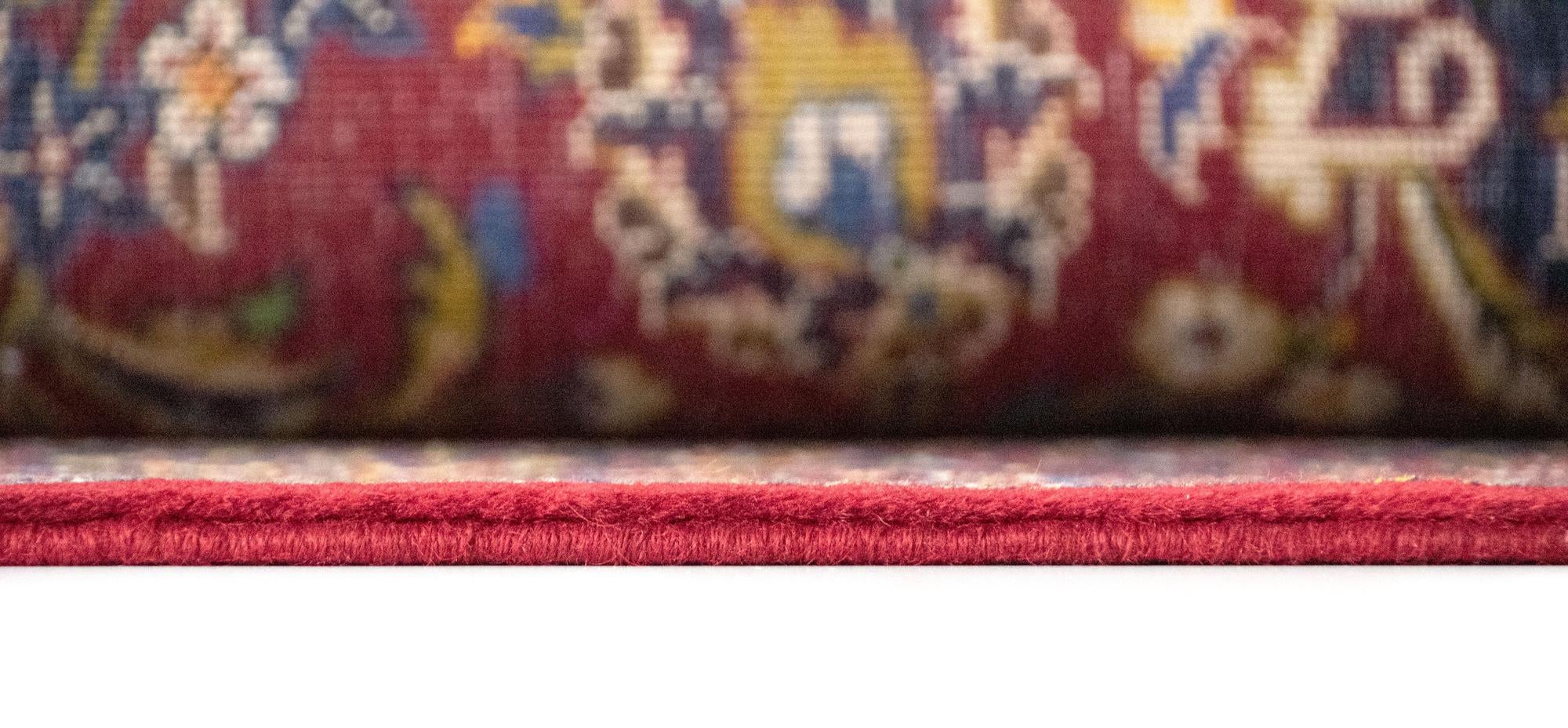 8' 2 x 11' 5 Hand Knotted Kashan Persian Wool Rug