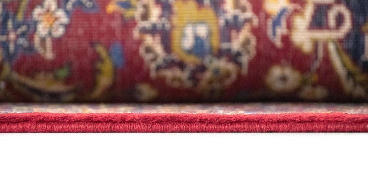 Detail image of 8' 2 x 11' 5 Hand Knotted Kashan Persian Wool Rug