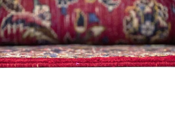 Detail image of 9' 9 x 13' 5 Hand Knotted Kashan Persian Rug