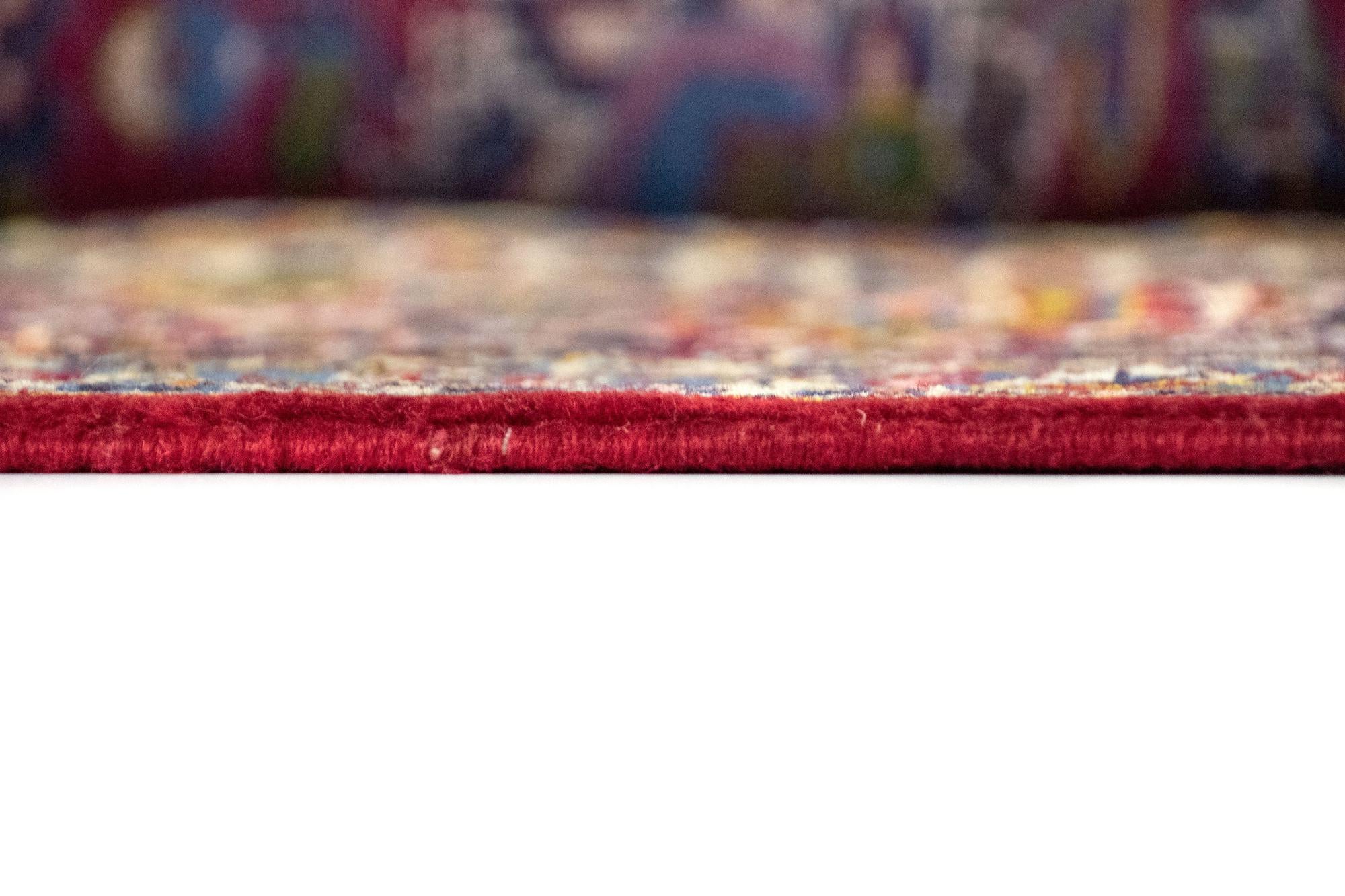 10' x 13' 1 Hand Knotted Kashan Persian Wool Rug