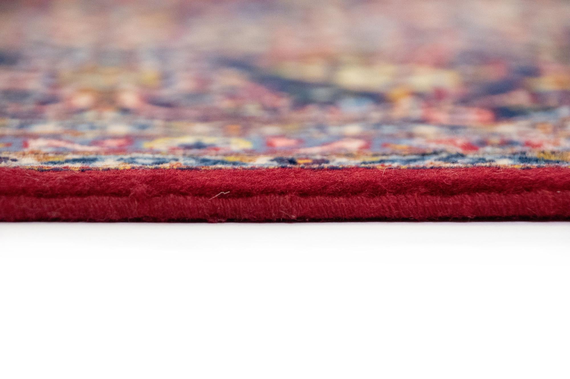 8' 11 x 12' 10 Hand Knotted Kashan Persian Rug