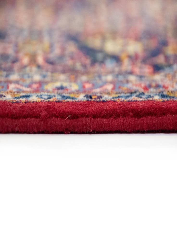 Detail image of 8' 11 x 12' 10 Hand Knotted Kashan Persian Rug