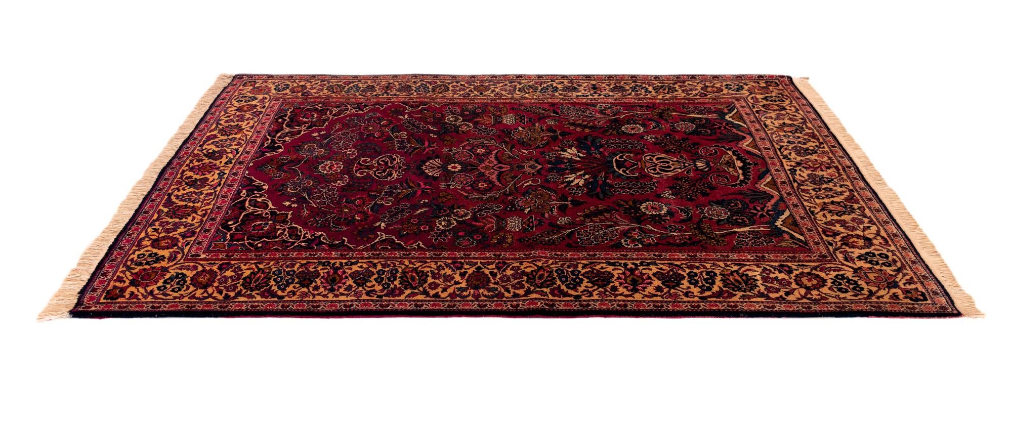 4' 6 x 6' 7 Kashan Wool Rug