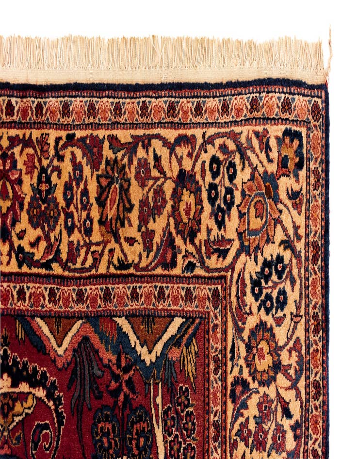 Detail image of 4' 6 x 6' 7 Kashan Wool Rug