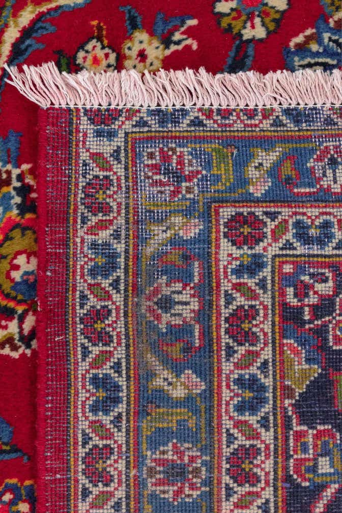 9' 10 x 13' 11 Kashan Wool Rug