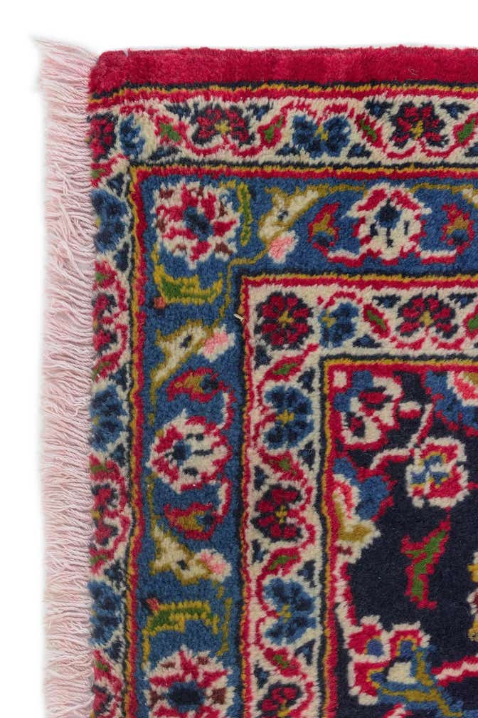 9' 10 x 13' 11 Kashan Wool Rug