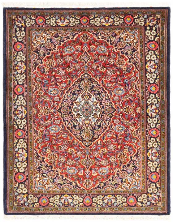 Detail image of 3' 6 x 4' 11 Kashan Rug