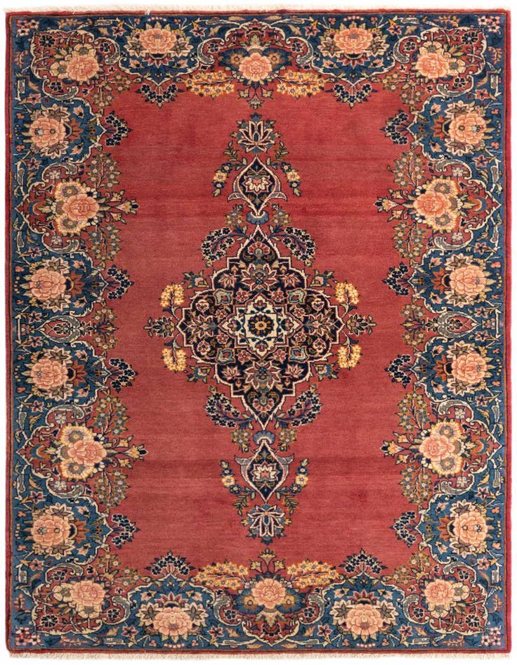 Detail image of 3' 8 x 5' 1 Kashan Rug