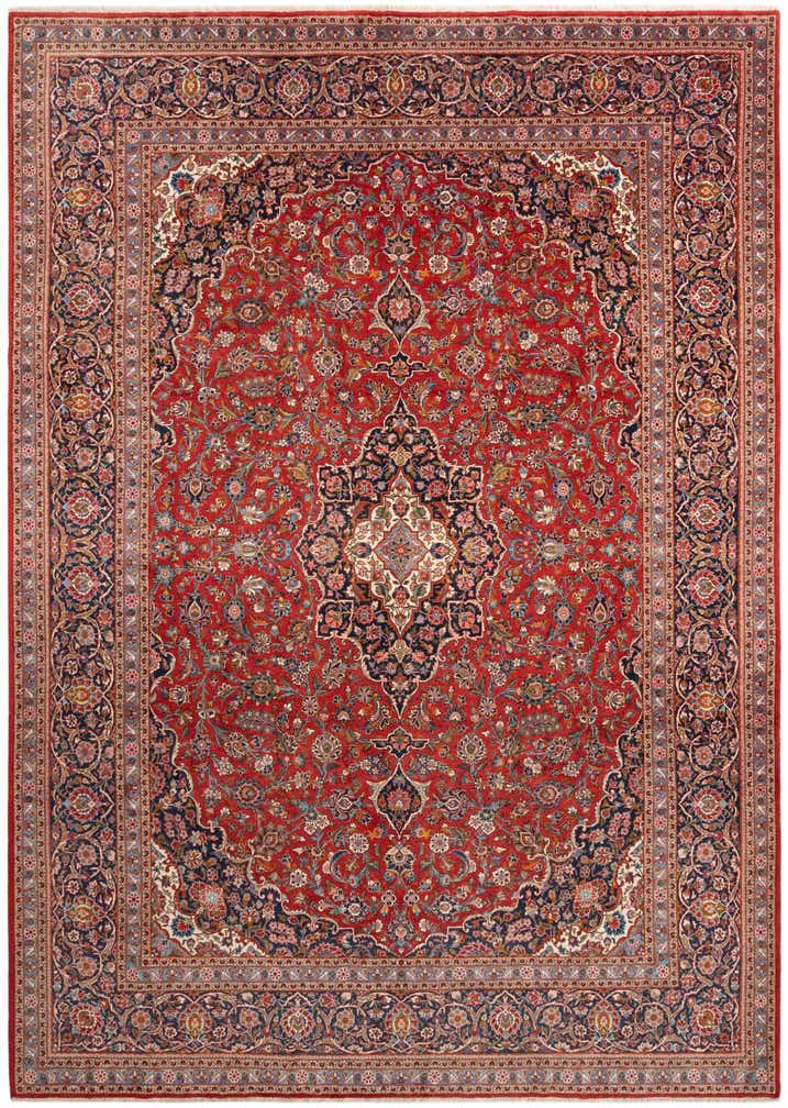 9' 2 x 12' 8 Kashan Rug