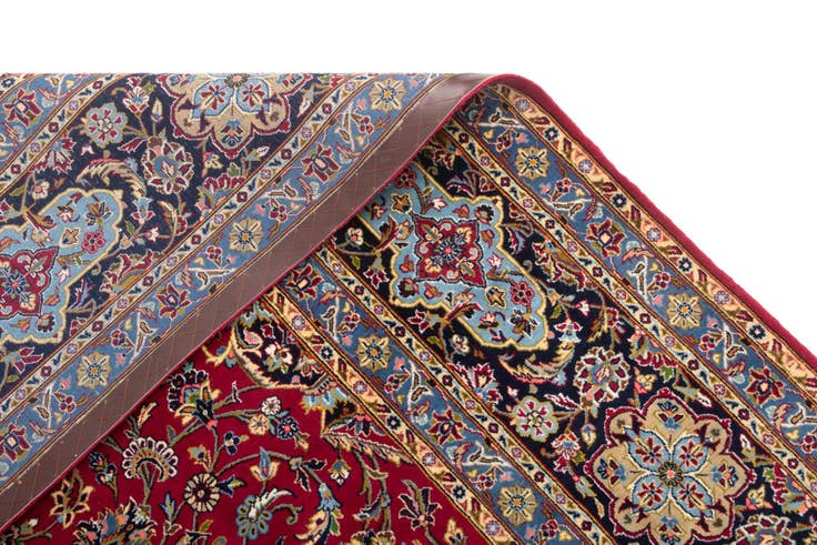 Vue détaillée : 300cm x 395cm Kashan Tapis