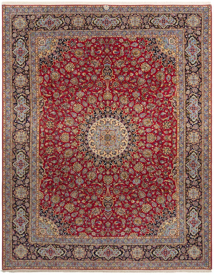 Detail image of 9' 11 x 12' 11 Kashan Rug