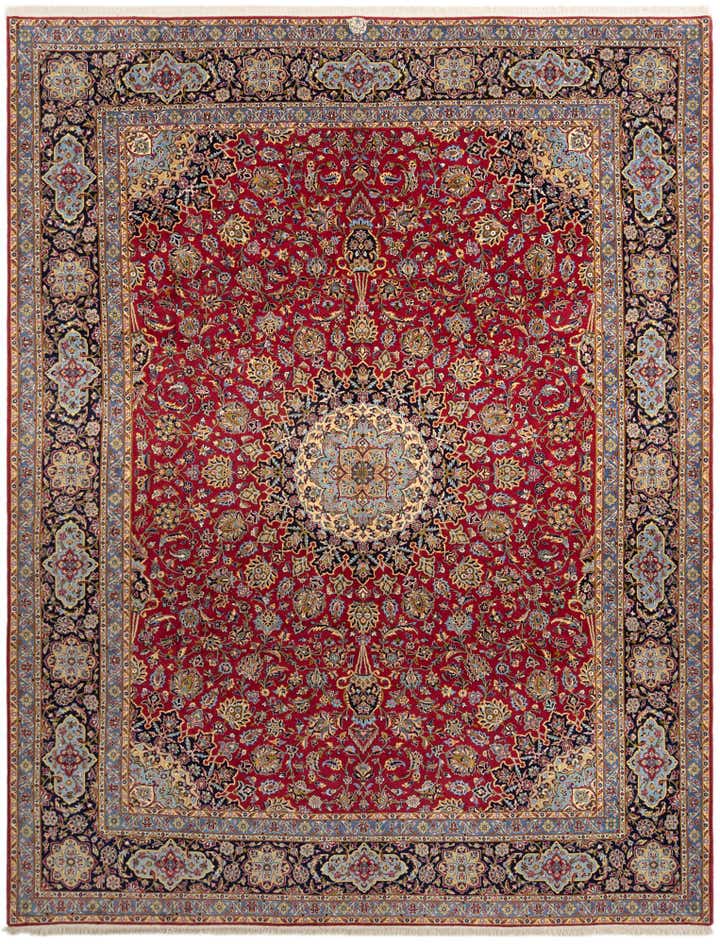 300cm x 395cm Kashan Tapis