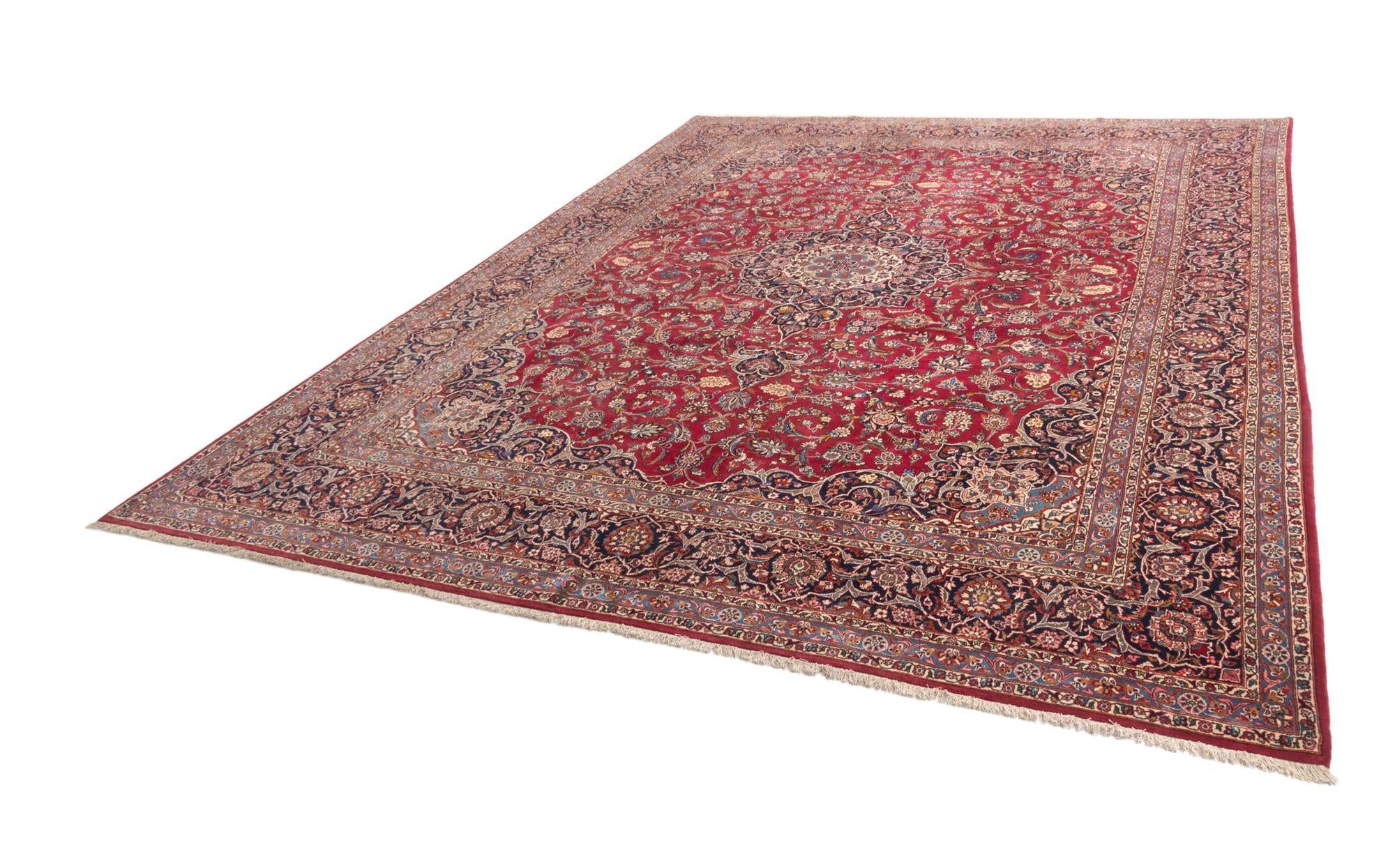 10' 8 x 14' 1 Kashan Rug