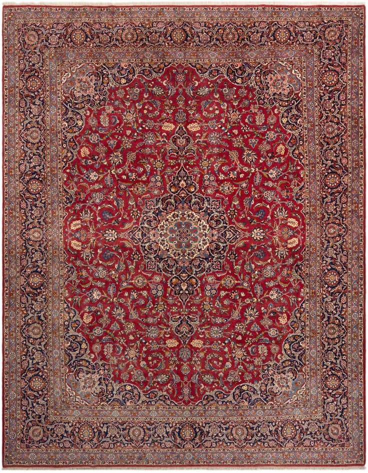 Detail image of 10' 8 x 14' 1 Kashan Rug