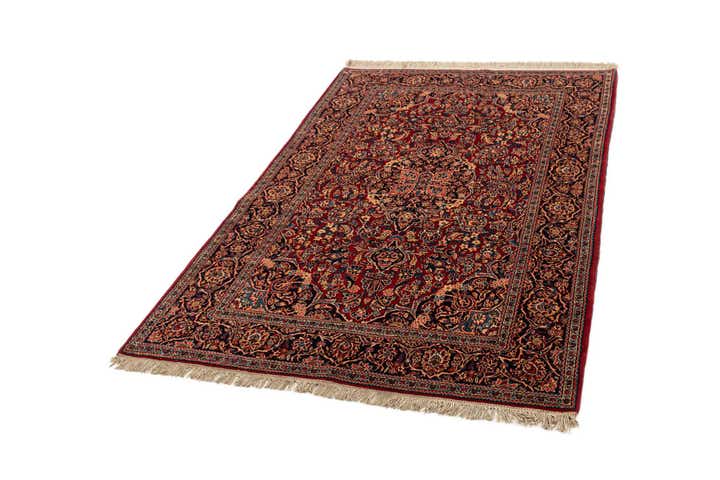 4' 4 x 6' 9 Kashan Rug