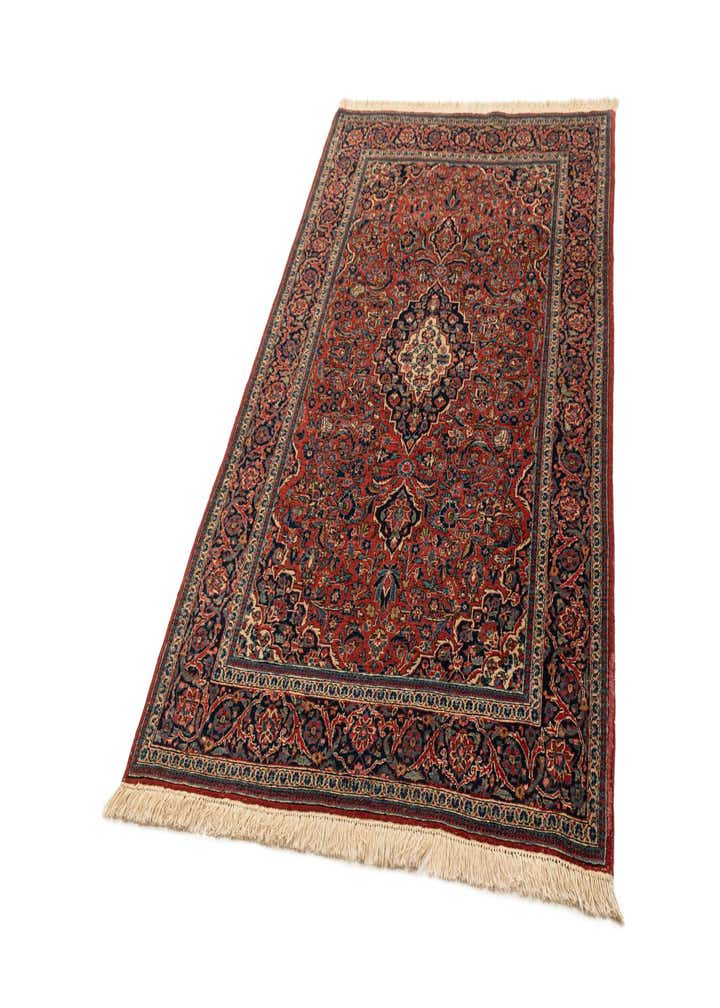 4' 4 x 6' 11 Kashan Rug
