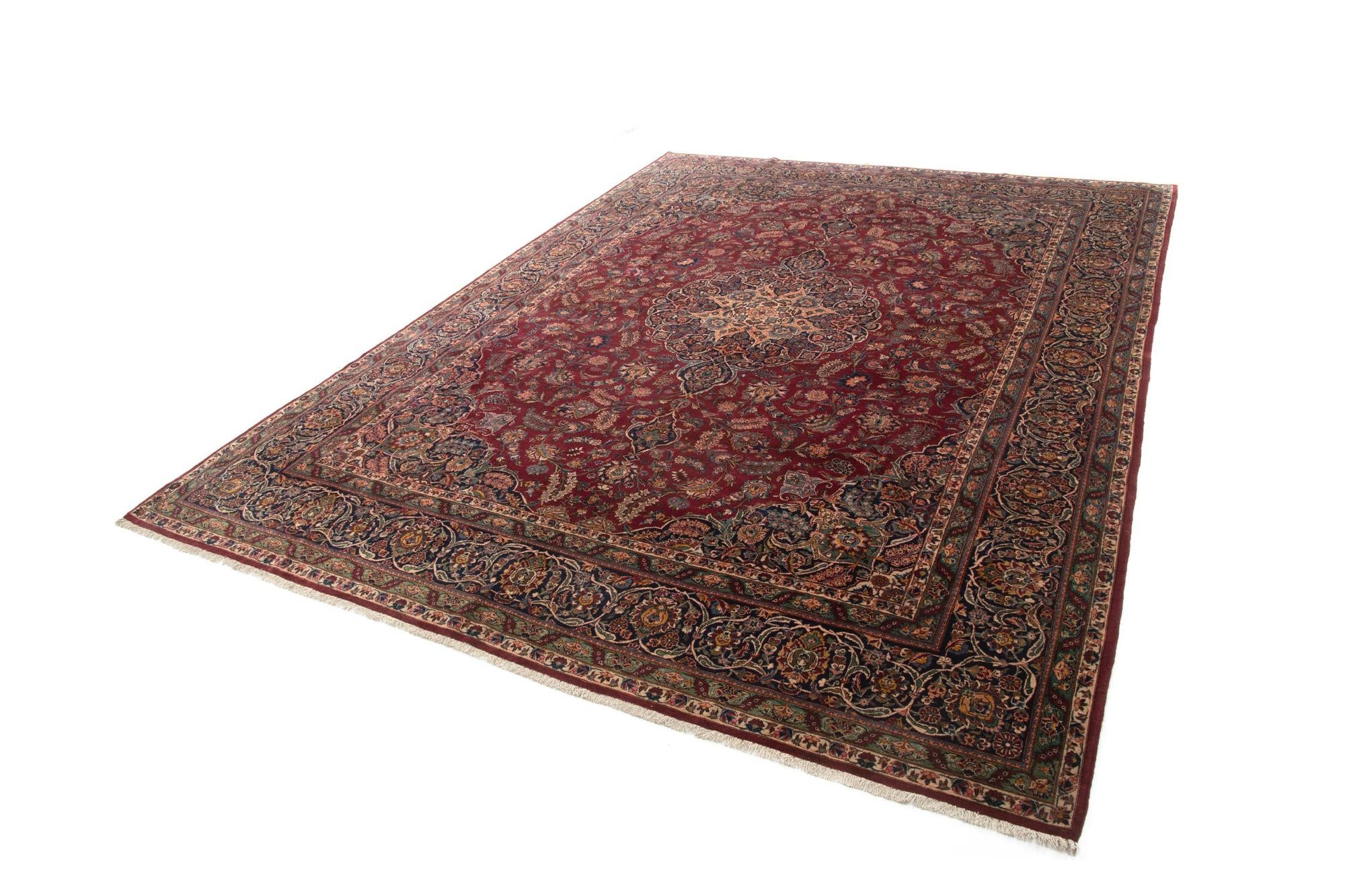 10' 3 x 13' 10 Kashan Rug