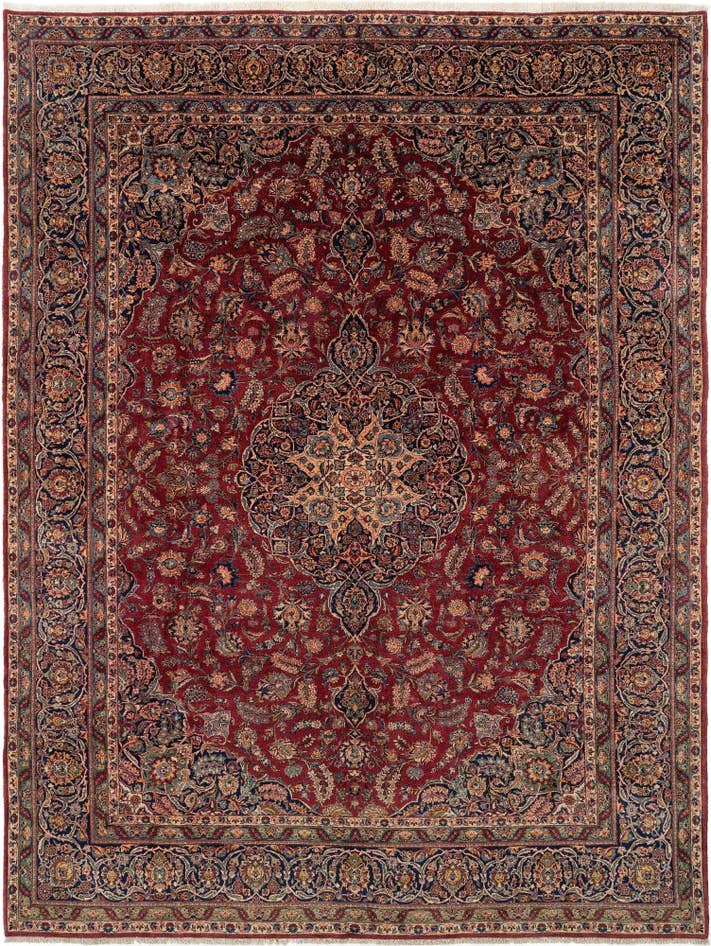 Detail image of 10' 3 x 13' 10 Kashan Rug