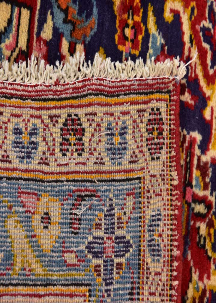 9' 10 x 13' 10 Hand Knotted Kashan Persian Wool Rug