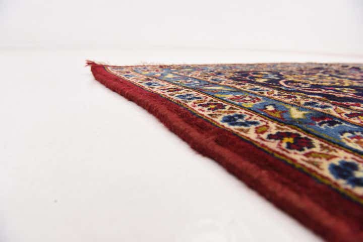 9' 10 x 12' 10 Hand Knotted Kashan Persian Wool Rug