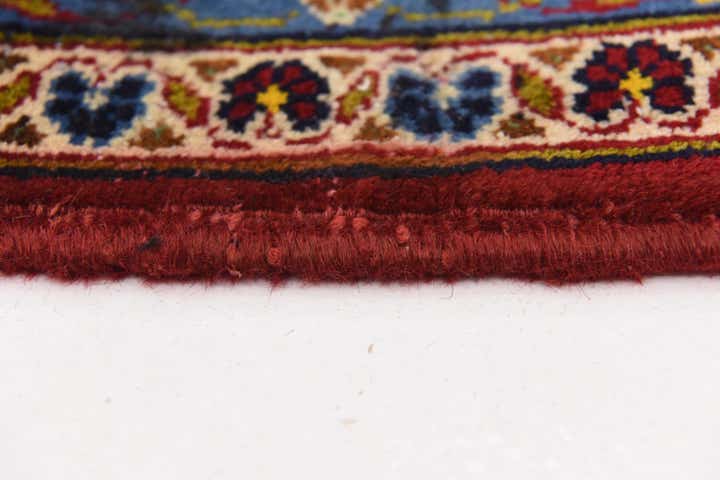9' 10 x 12' 10 Hand Knotted Kashan Persian Wool Rug