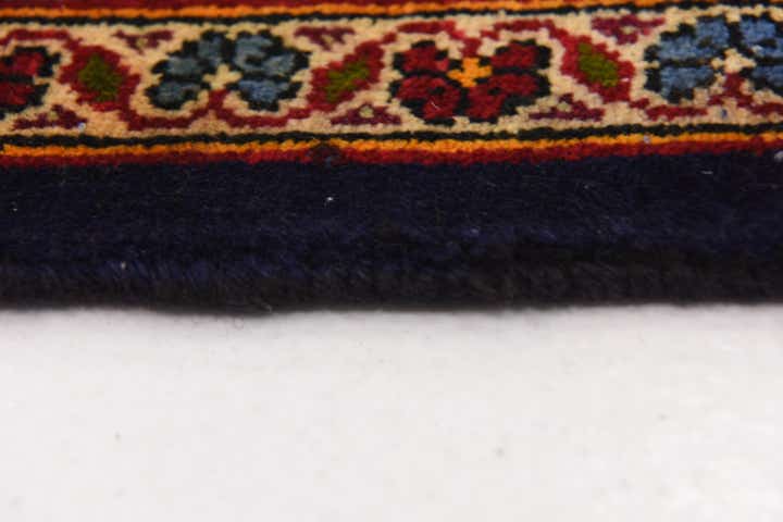 9' 10 x 13' 6 Hand Knotted Kashan Persian Wool Rug