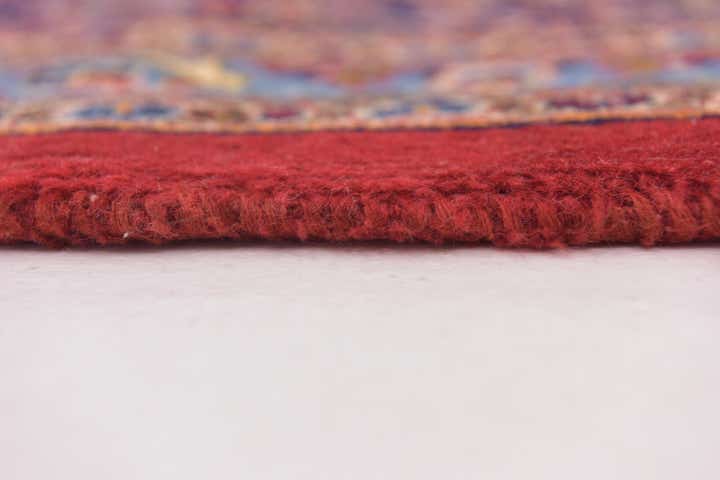 9' 8 x 12' 9 Hand Knotted Kashan Persian Wool Rug